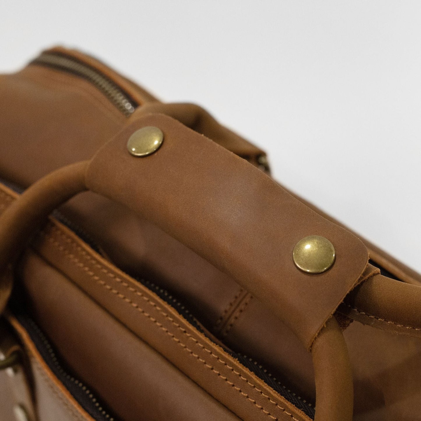 Longford - Reclaimed Leather Briefcase - Tan