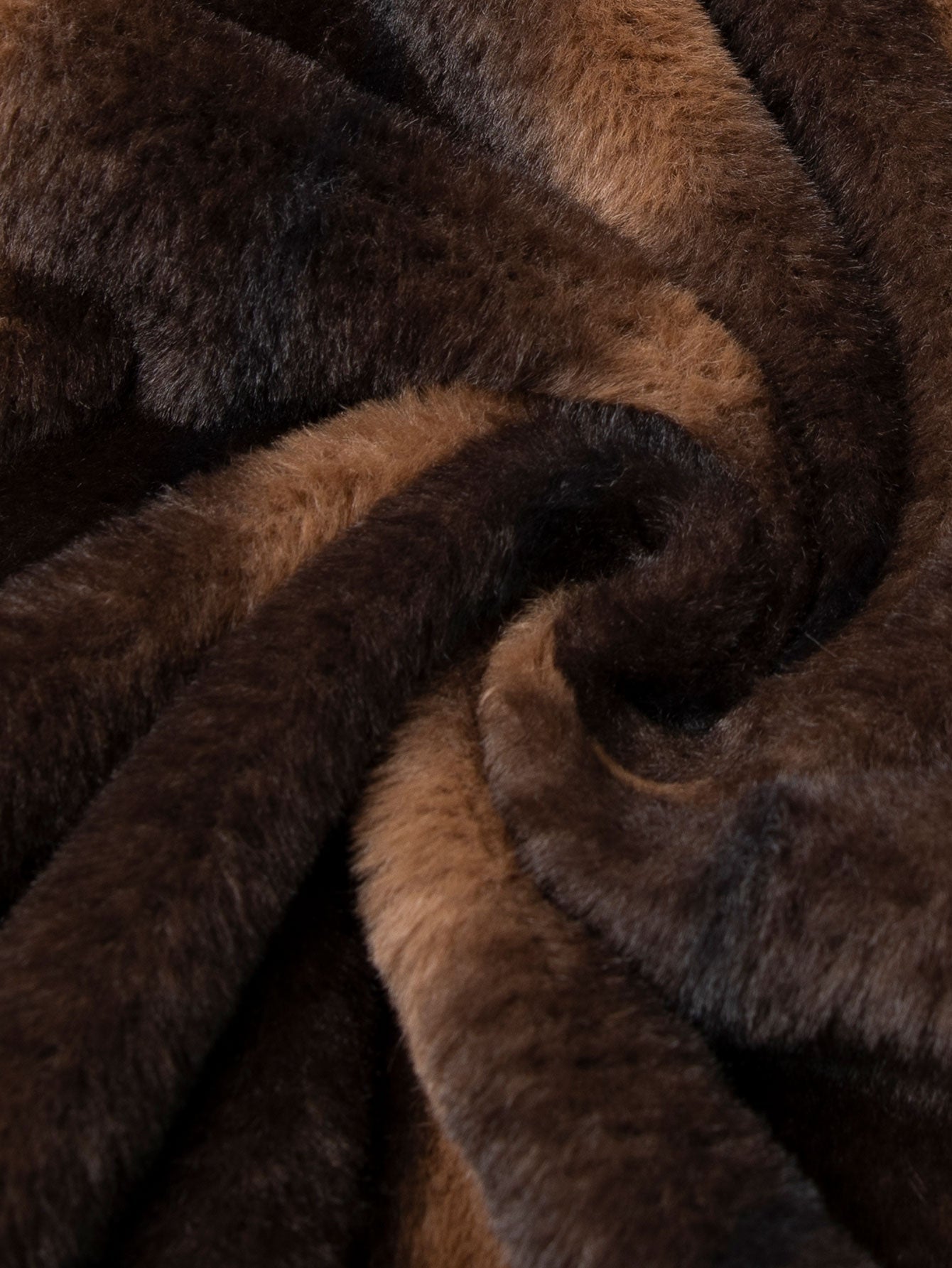 Faux Fur Zipper Jacket