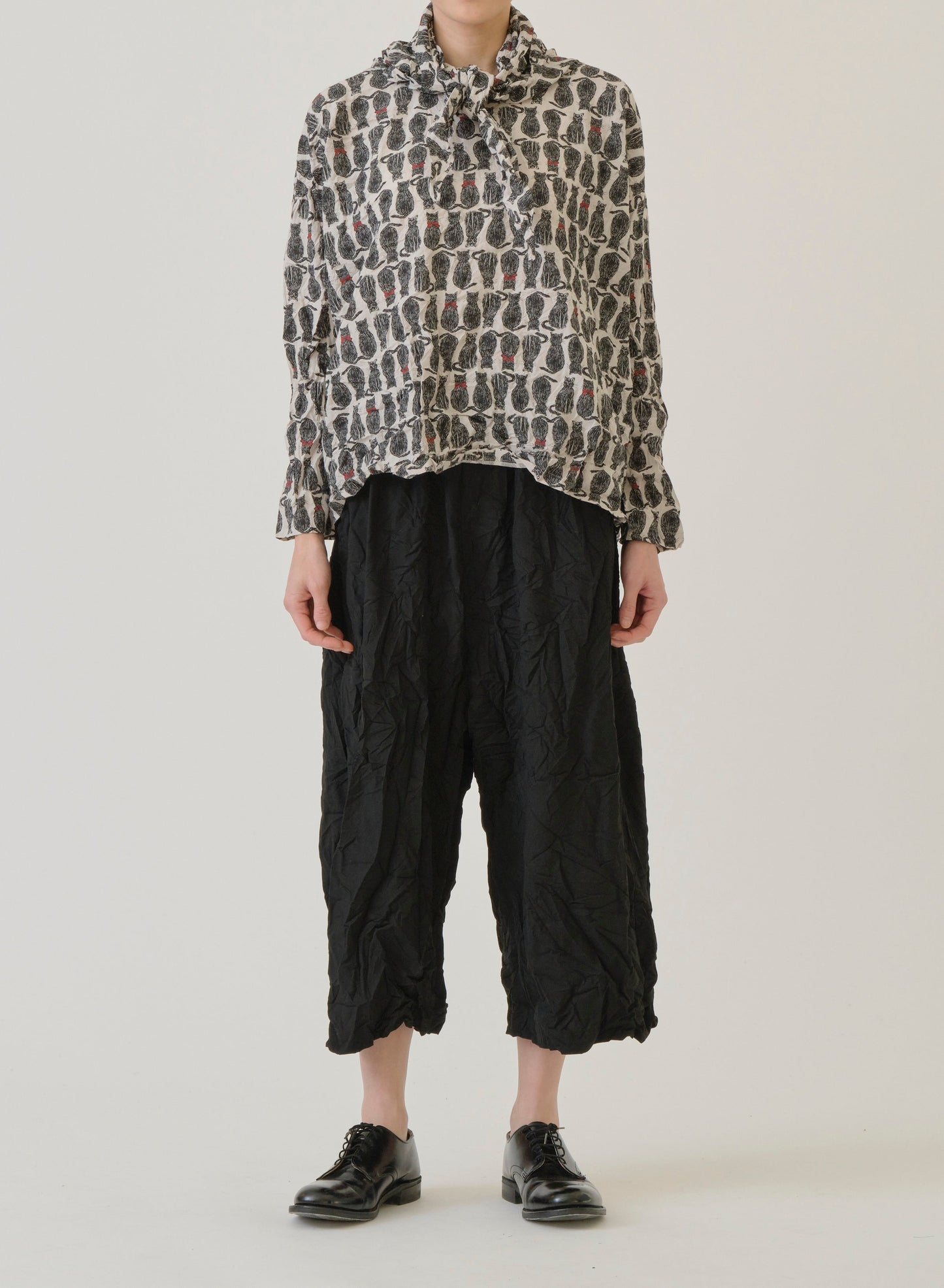 CAT PATROL BLOUSE WITH SCARF