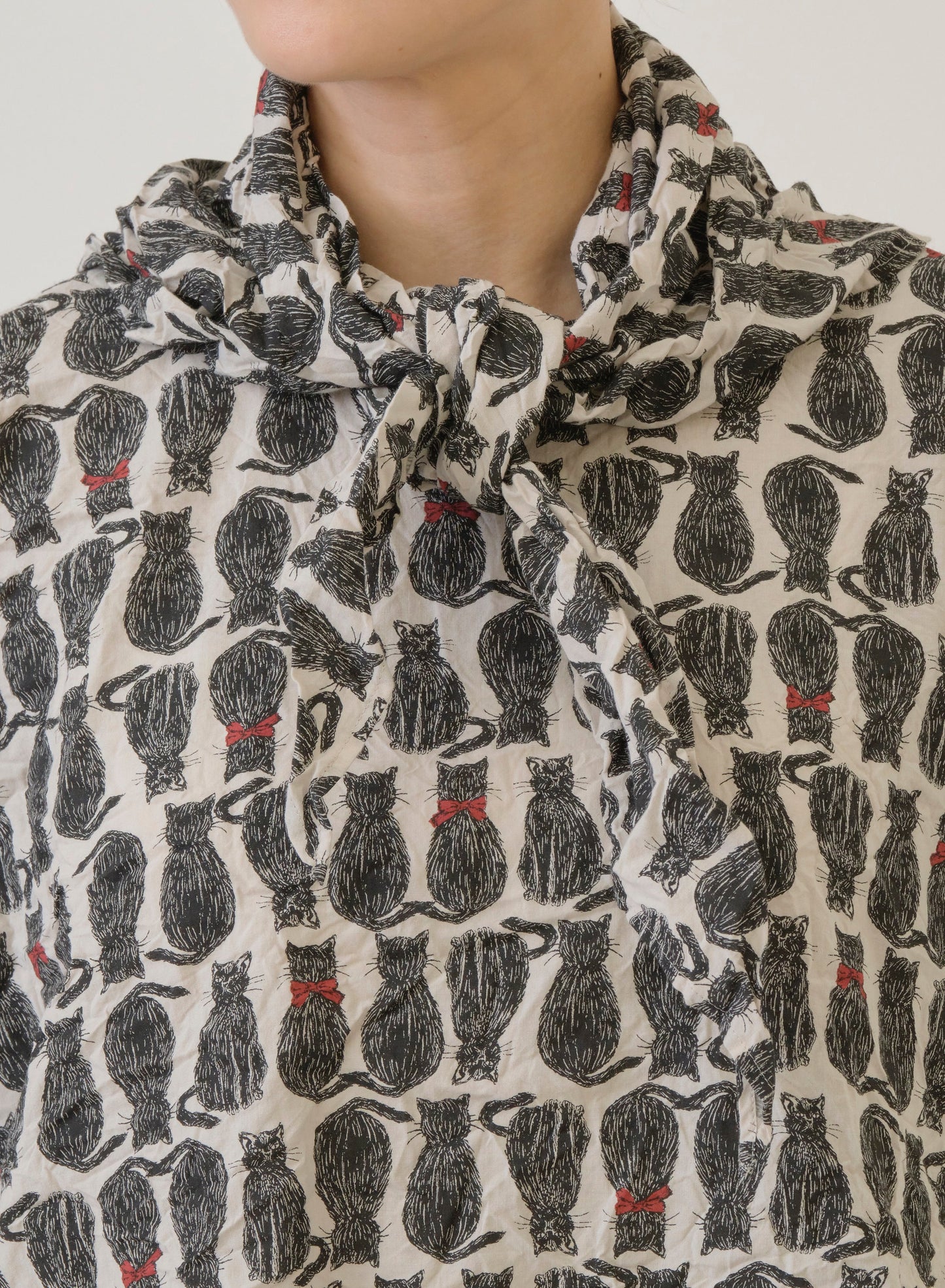 CAT PATROL BLOUSE WITH SCARF