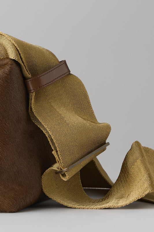 MEDIUM COWHIDE TOFU BAG