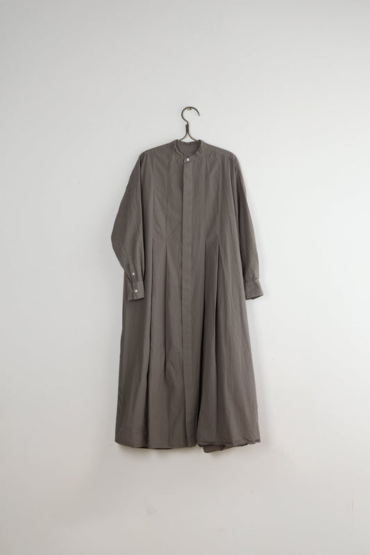 WIDE TUCK SHIRT DRESS