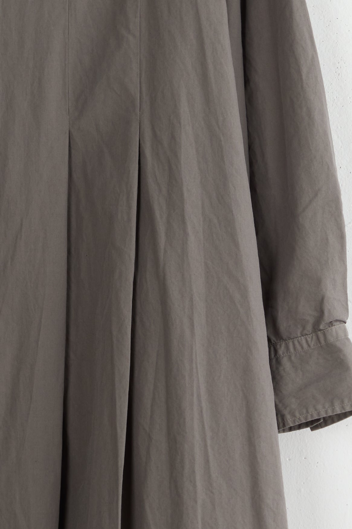 WIDE TUCK SHIRT DRESS