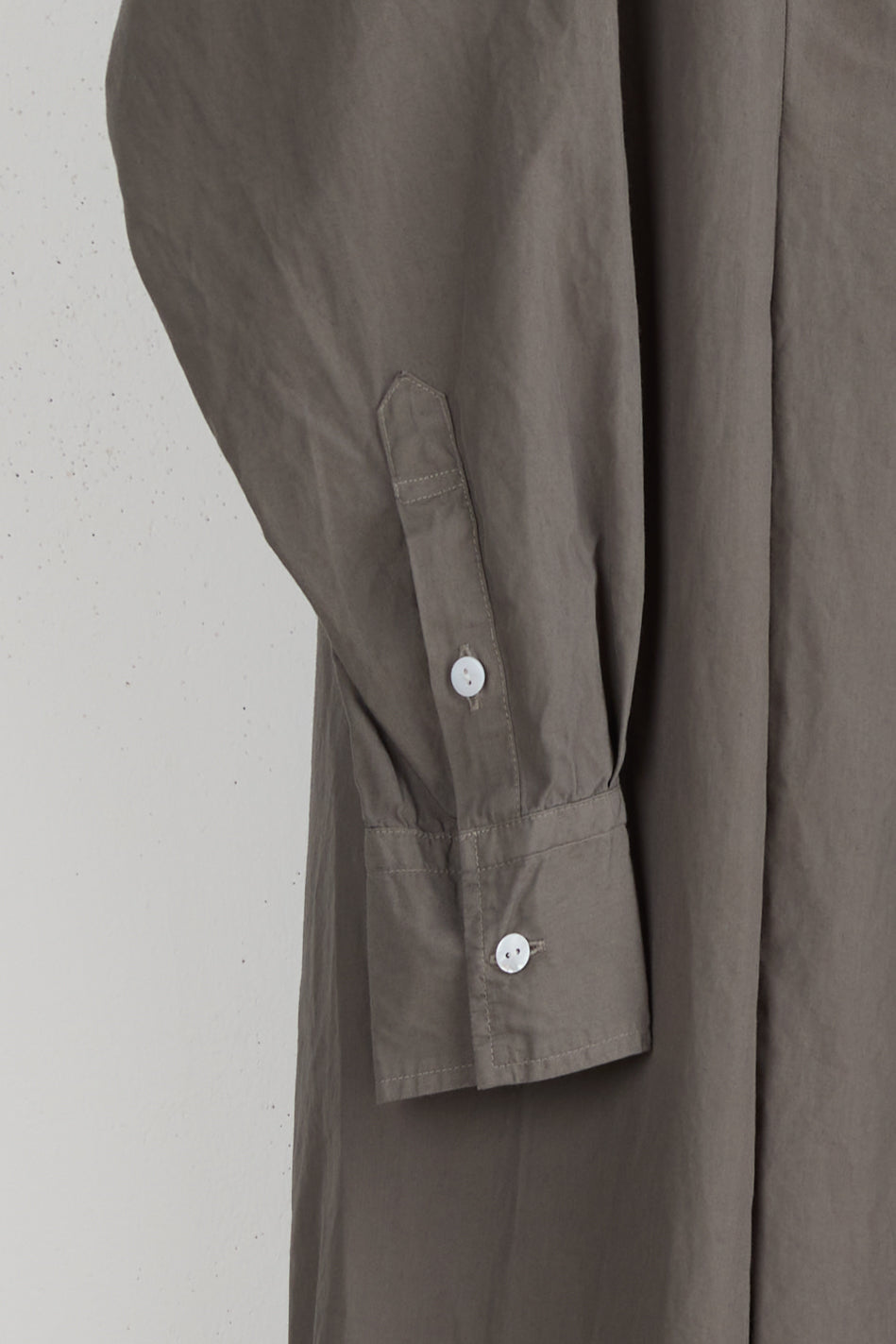 WIDE TUCK SHIRT DRESS