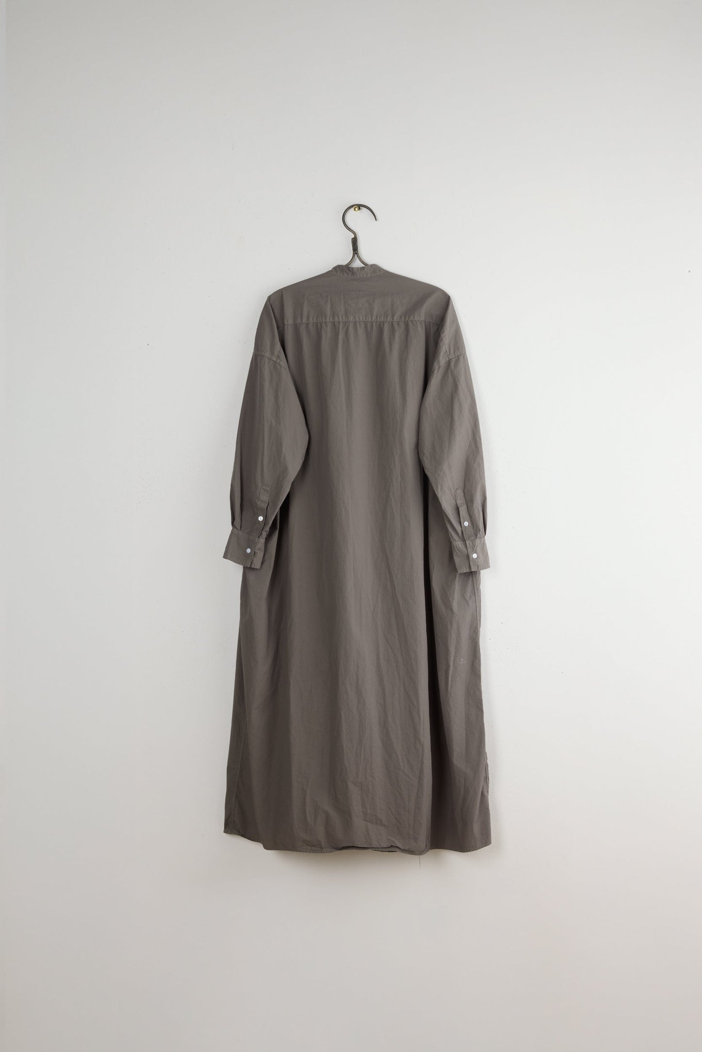 WIDE TUCK SHIRT DRESS