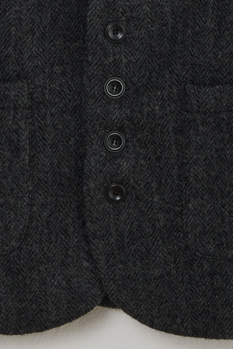 W HERRINGBONE JACKET