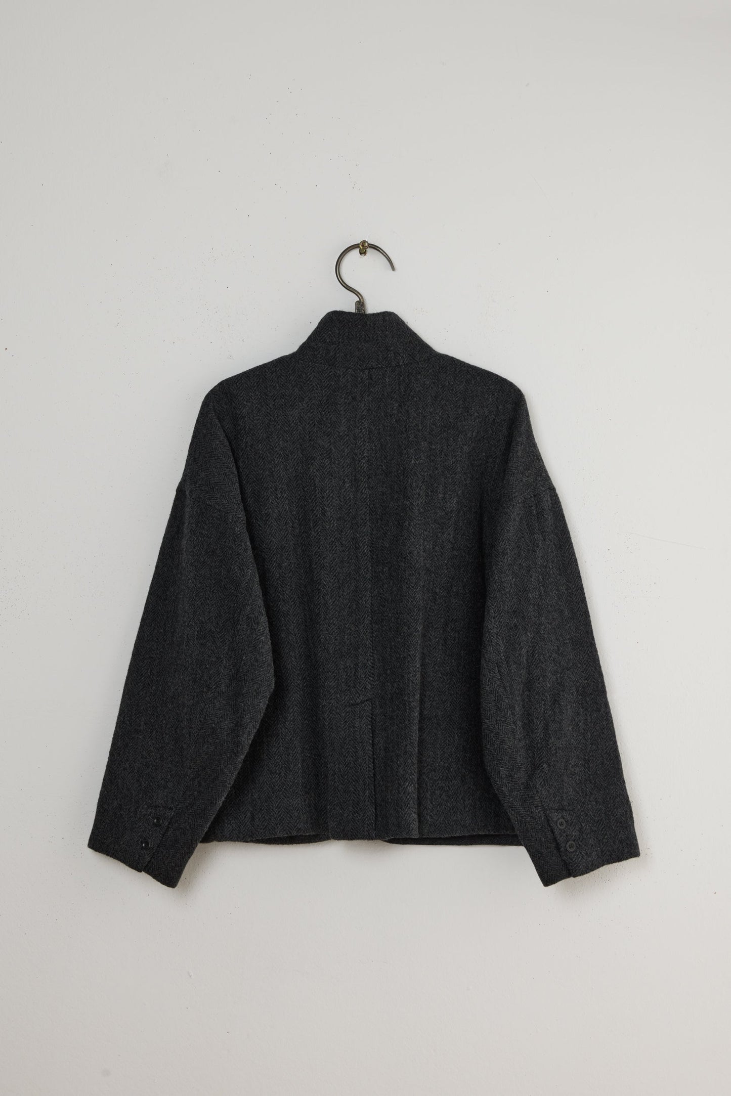 W HERRINGBONE JACKET