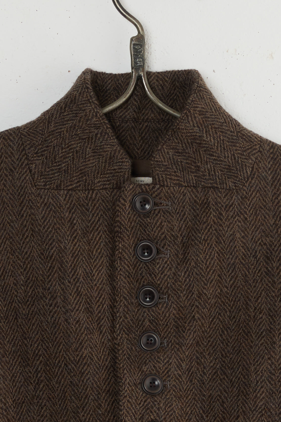 W HERRINGBONE JACKET