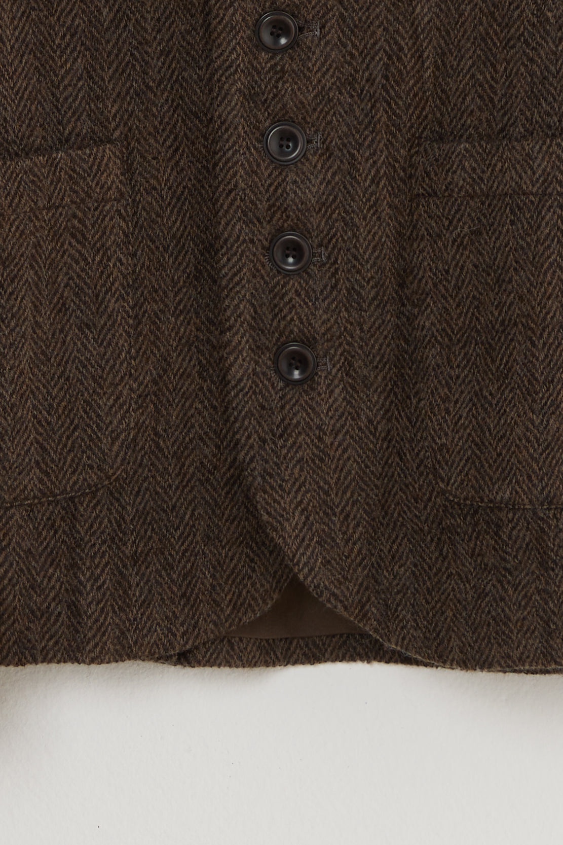 W HERRINGBONE JACKET