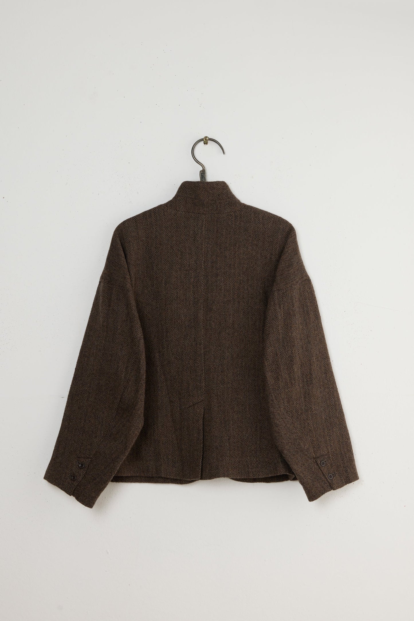 W HERRINGBONE JACKET