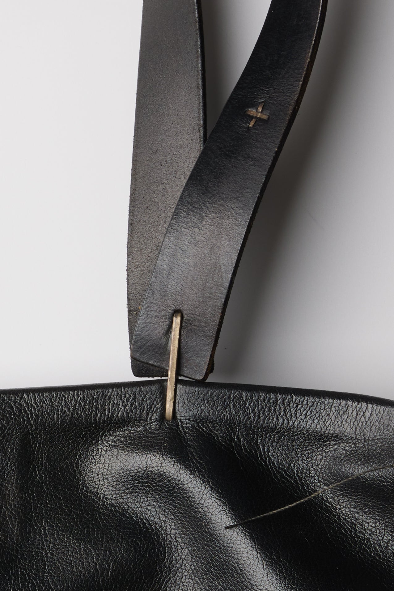 DOUBLE HANDLE PATCHWORK BAG