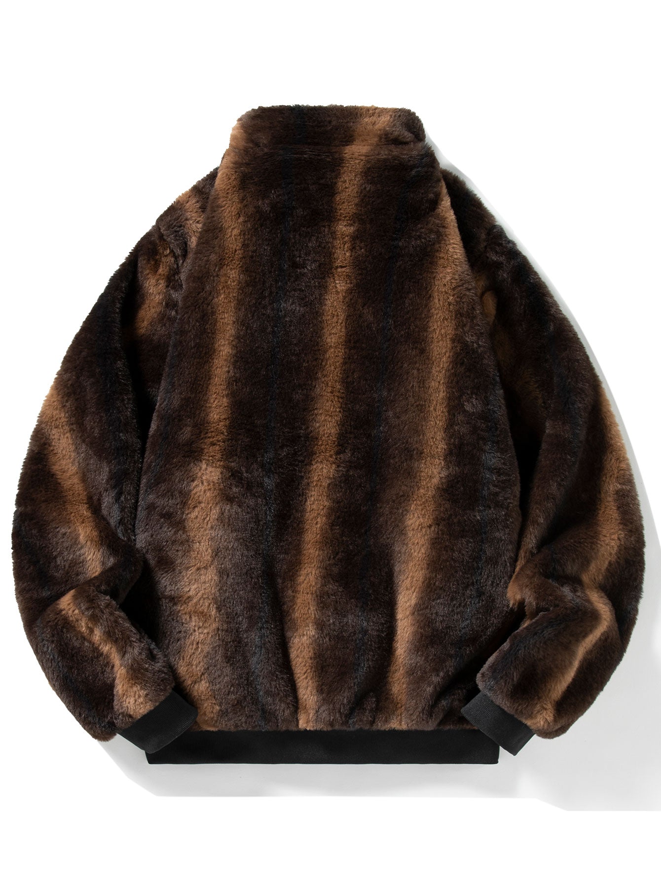 Faux Fur Zipper Jacket