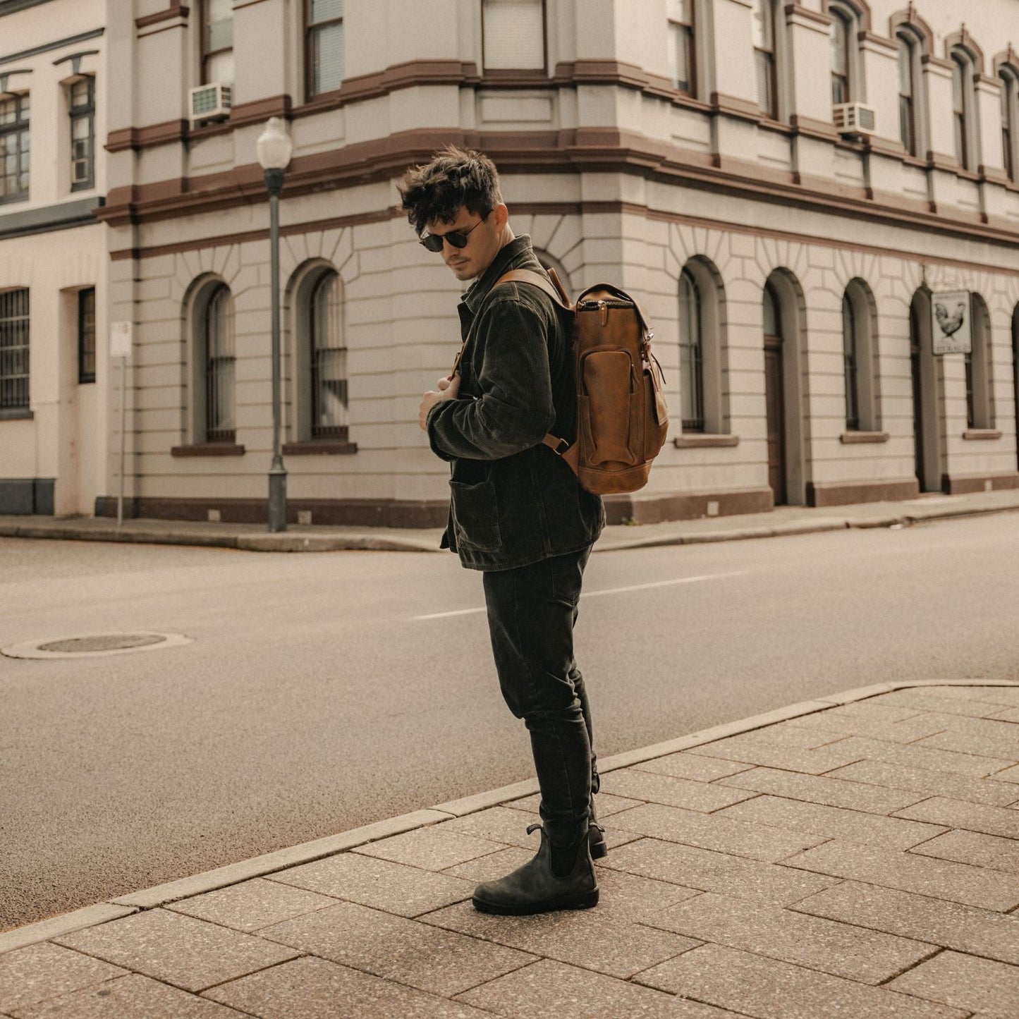 Esk - Leather Backpack
