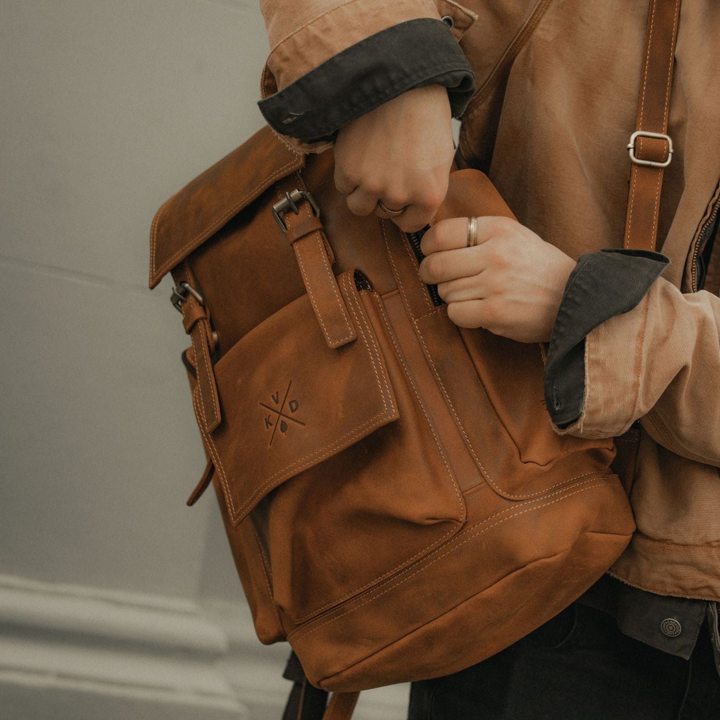 Esk - Leather Backpack