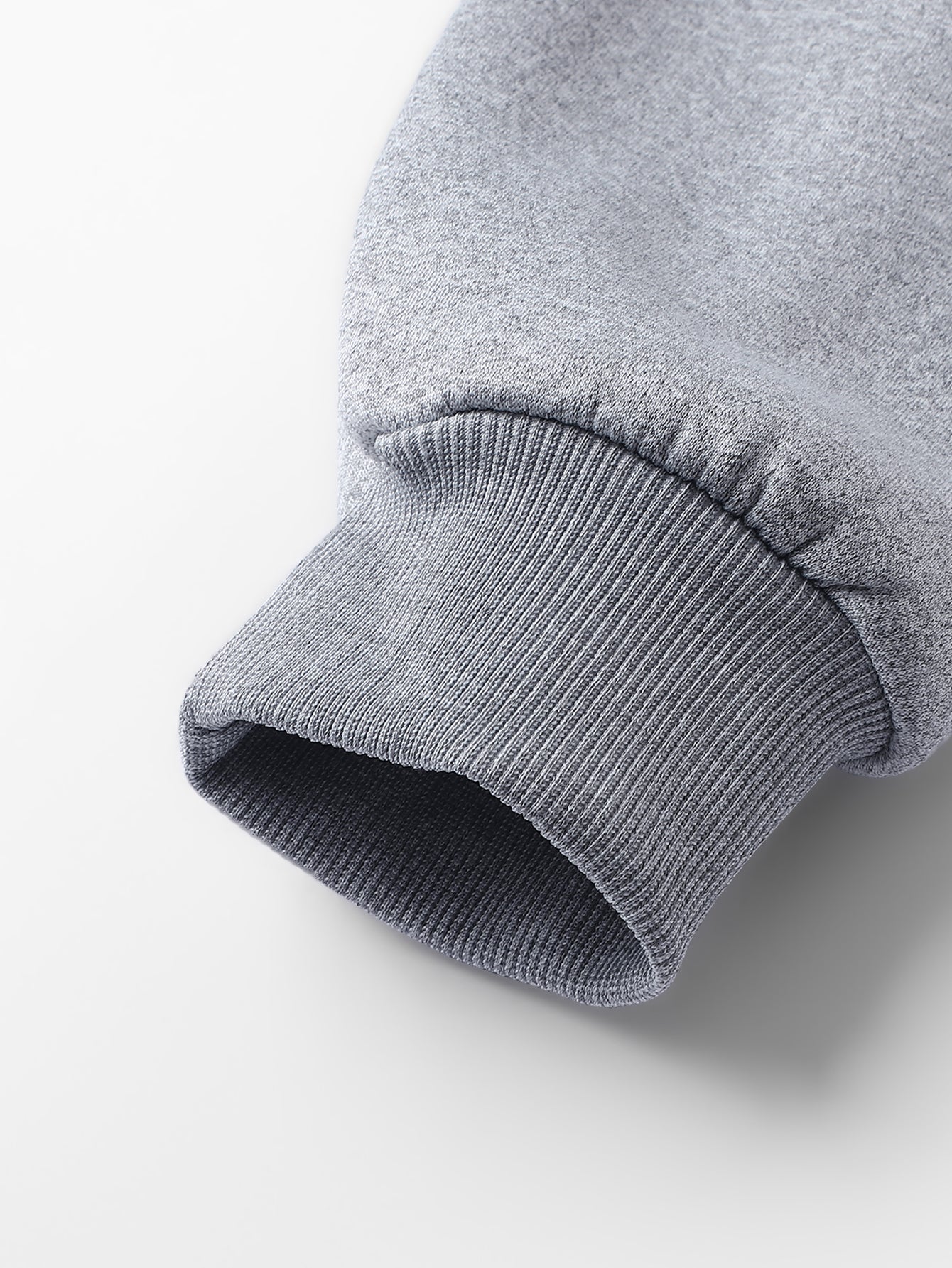 Black Cat Print Teddy Lined Zipper Hoodie