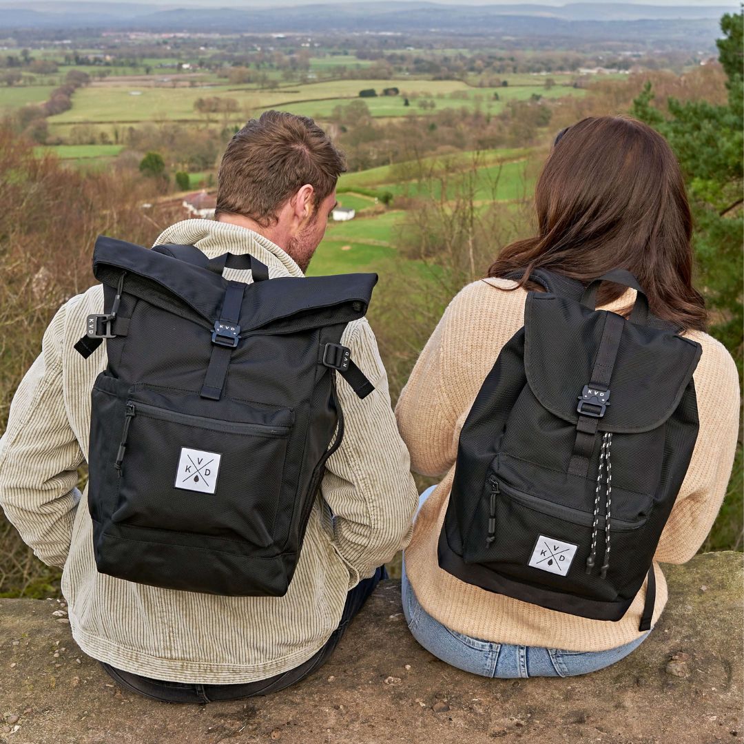 Dee - 100% Recycled Drawstring Backpack