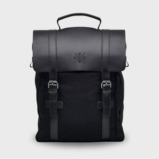 Tamar - Canvas Backpack - Black