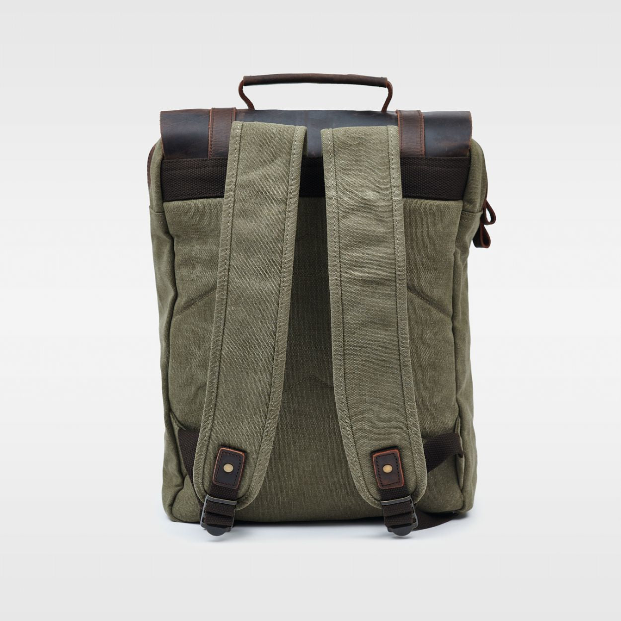 Tamar - Canvas Backpack - Moss Green