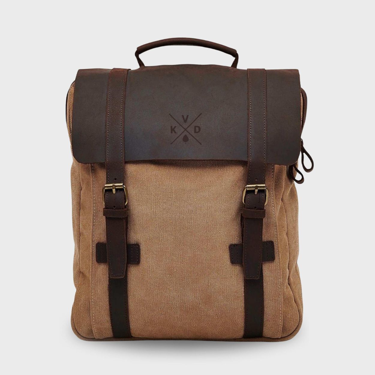 Tamar - Canvas Backpack - Tan