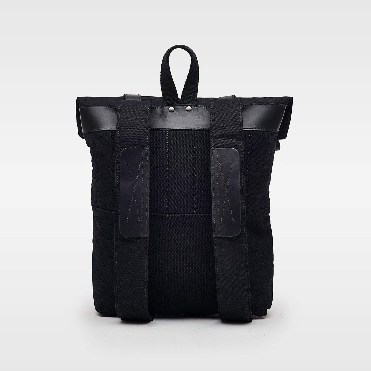 Witham - Canvas Backpack - All Black