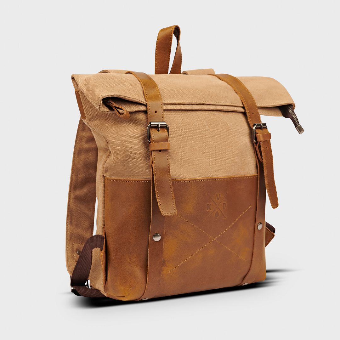 Witham - Canvas Backpack - Tan