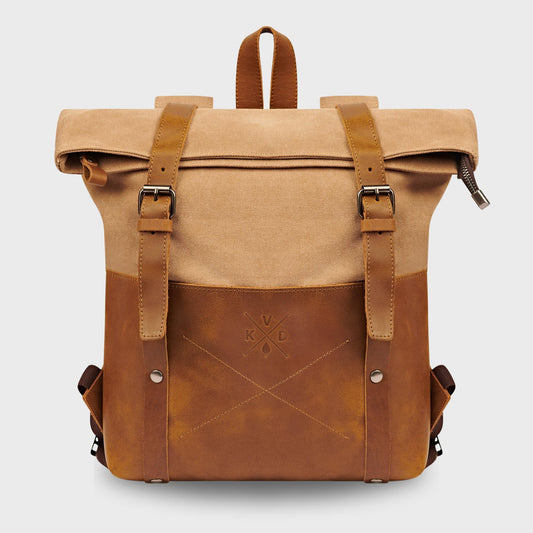 Witham - Canvas Backpack - Tan