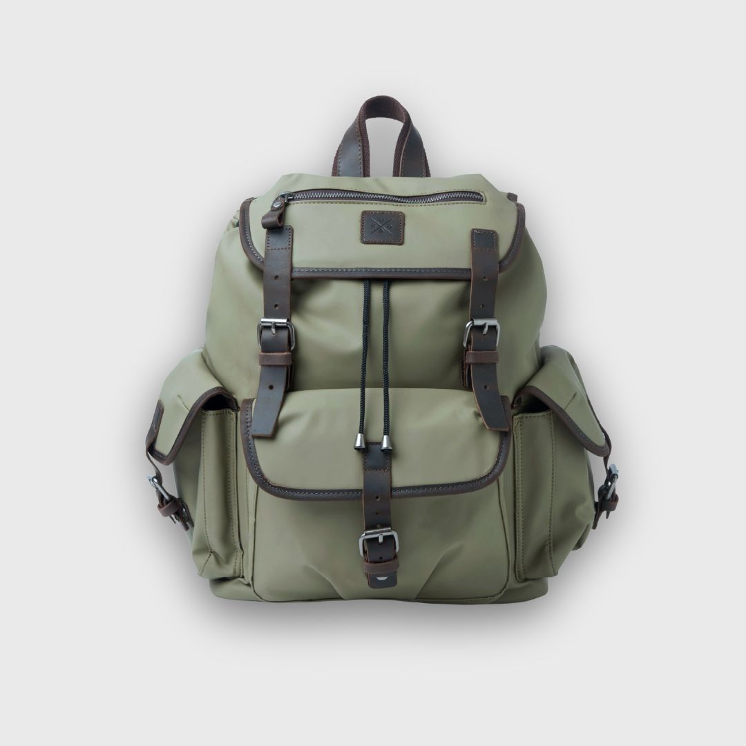 Recycled Lune - Backpack - Green