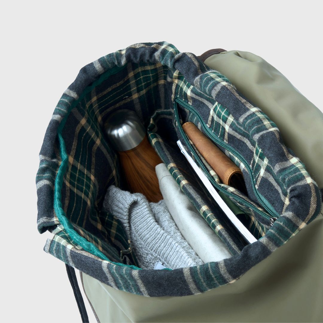 Recycled Lune - Backpack - Green