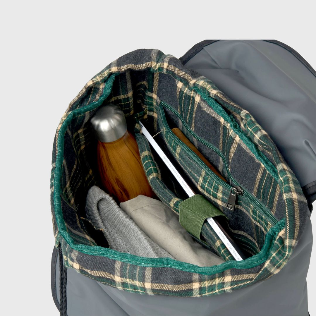 Recycled Lune - Backpack - Grey