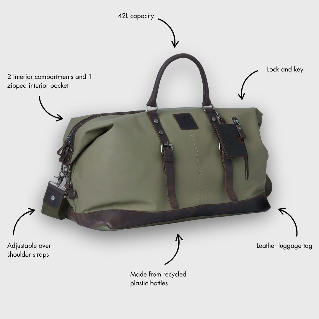 Recycled Humber - Holdall - Green
