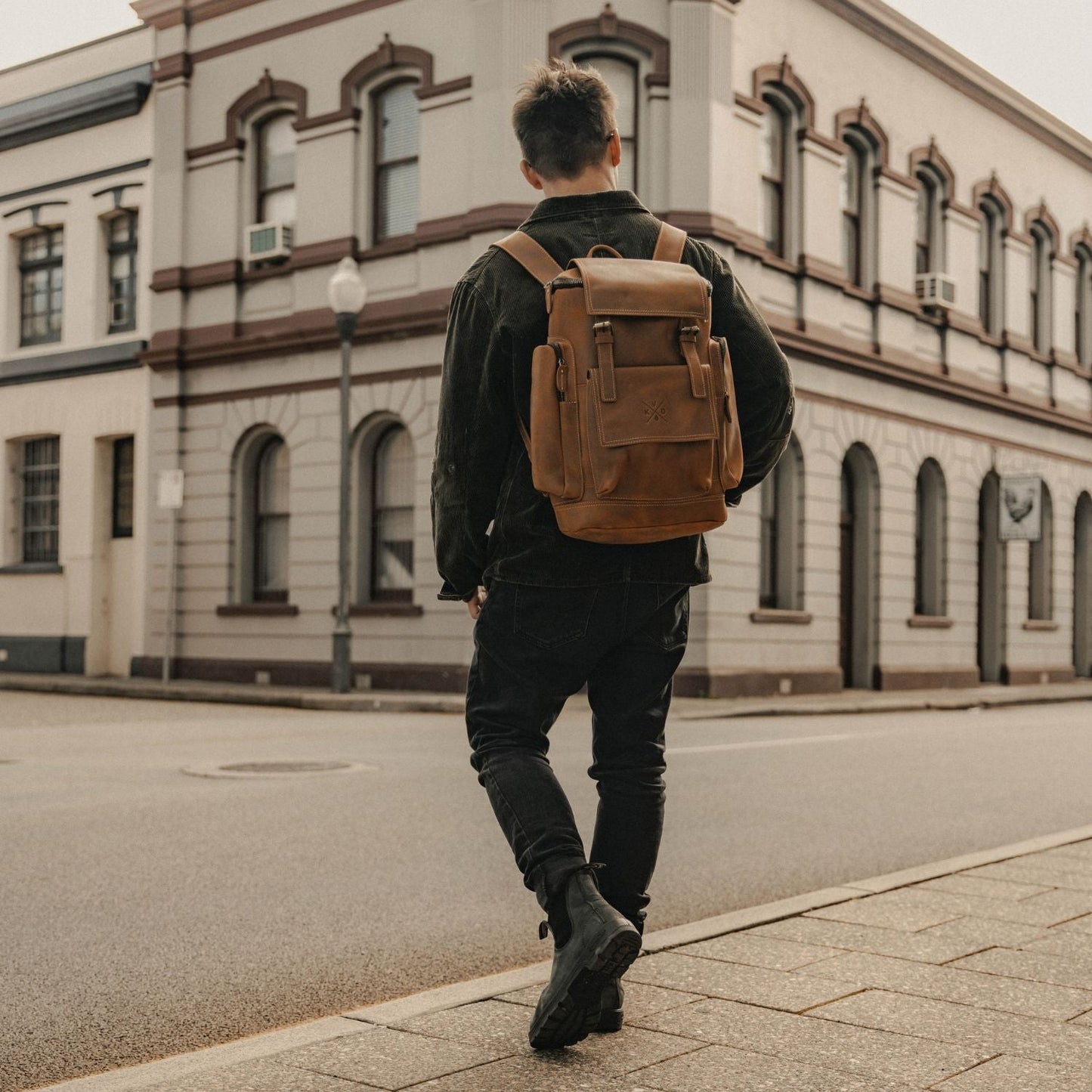 Esk - Leather Backpack