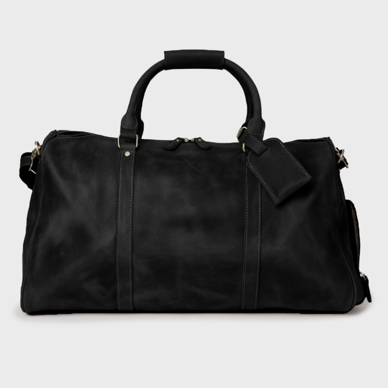 Winster - Leather Holdall - Black