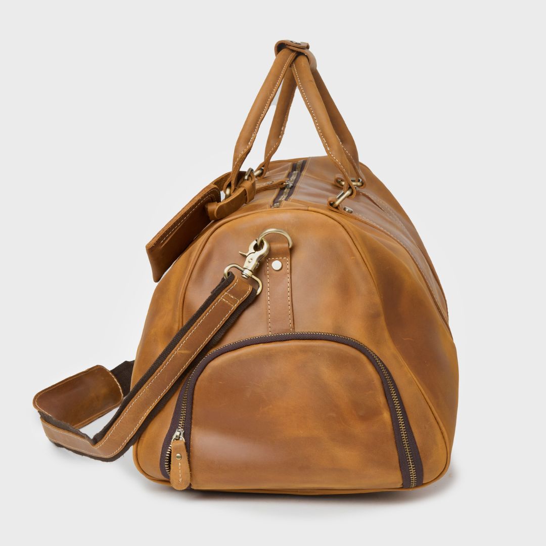 Winster - Leather Holdall - Tan