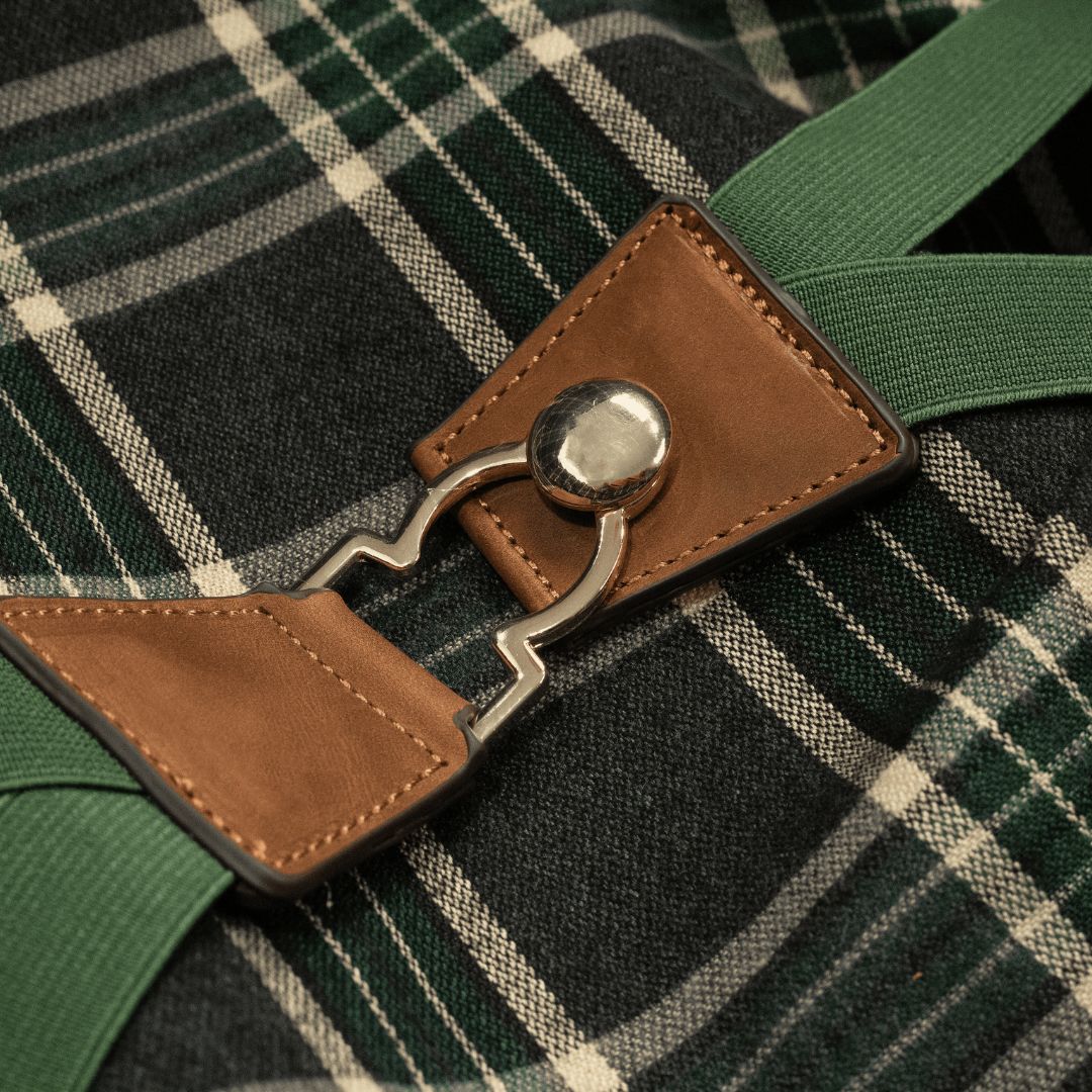 Belmont - Reclaimed Leather Suitcase - Tan