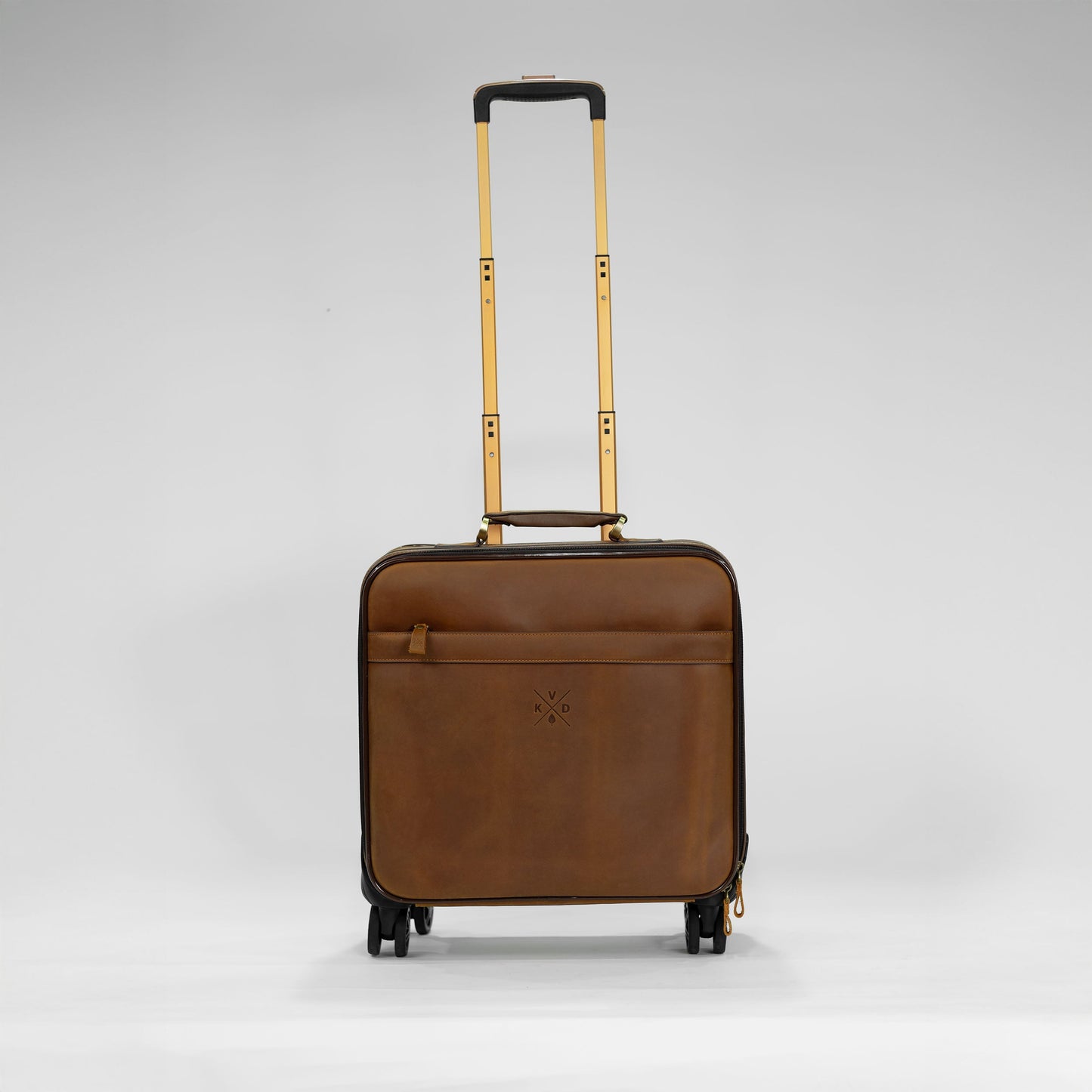 Belmont - Reclaimed Leather Suitcase - Tan