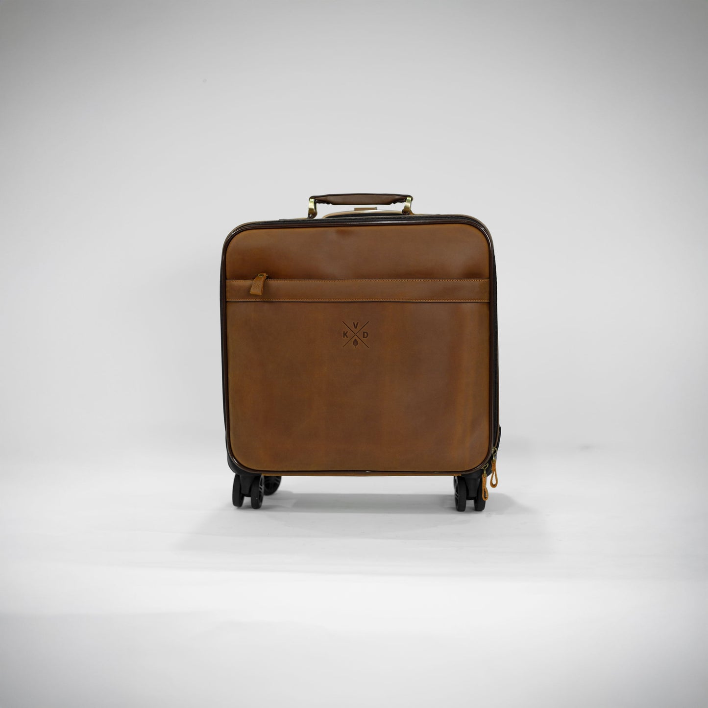 Belmont - Reclaimed Leather Suitcase - Tan