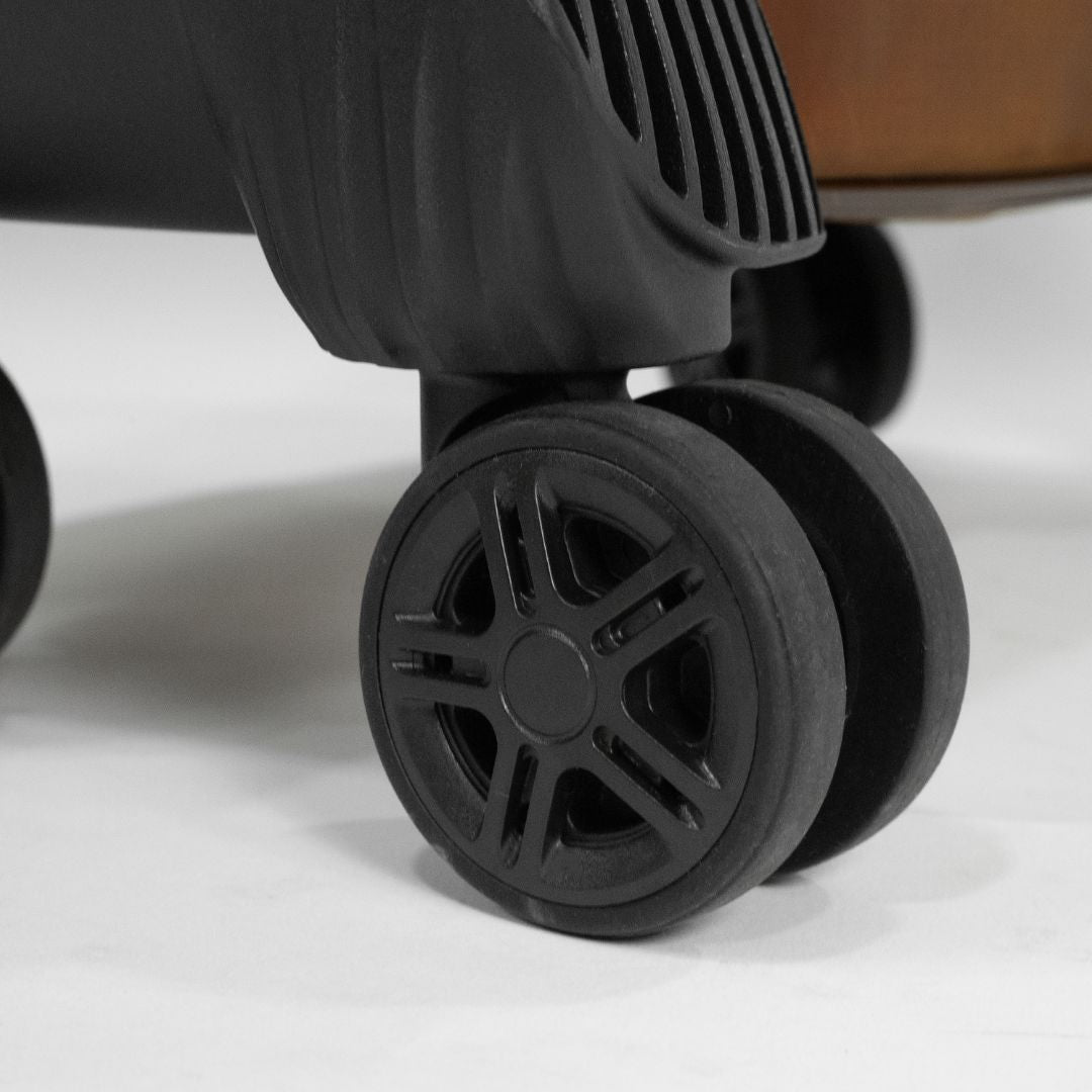 Belmont - Reclaimed Leather Suitcase - Tan