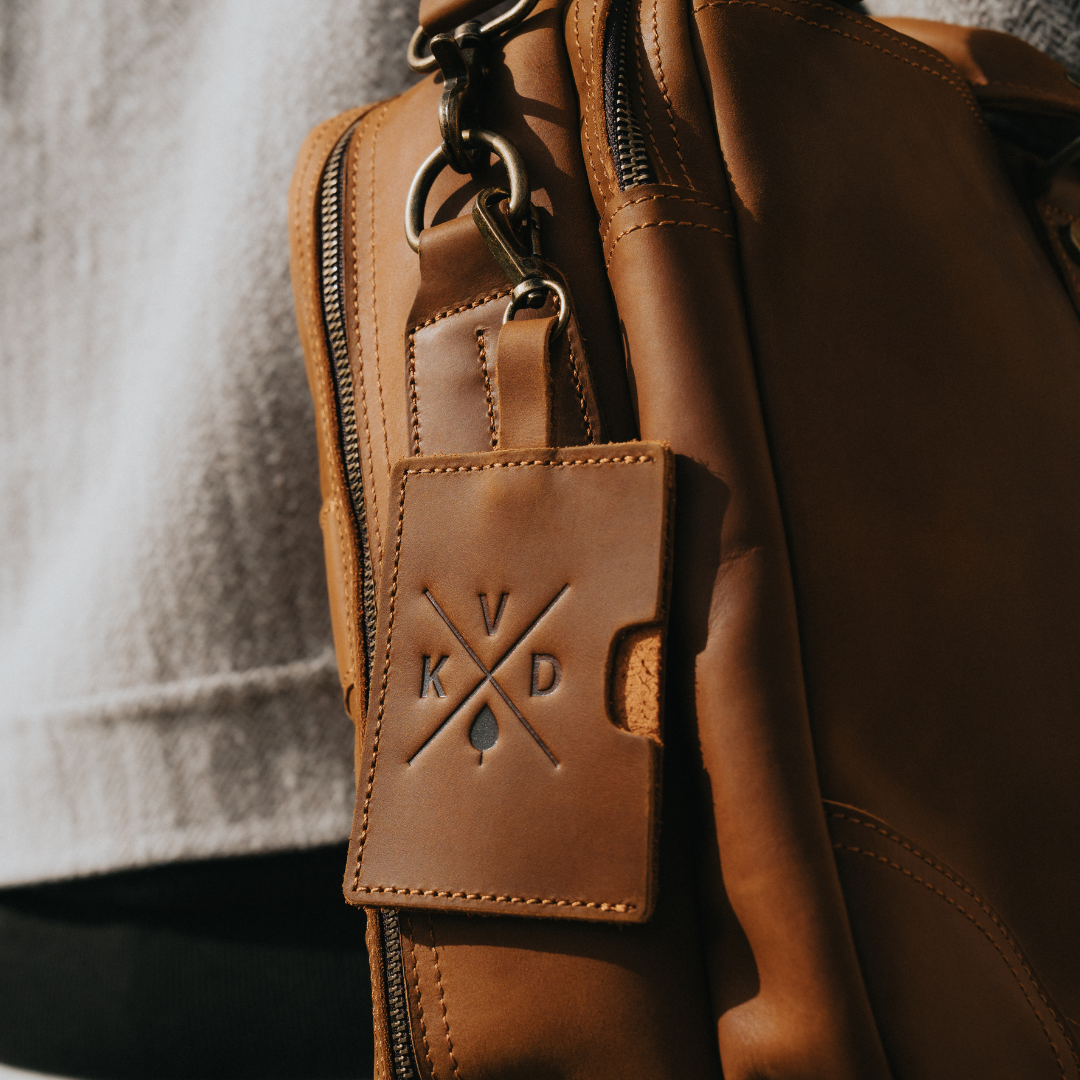 Longford - Reclaimed Leather Briefcase - Tan