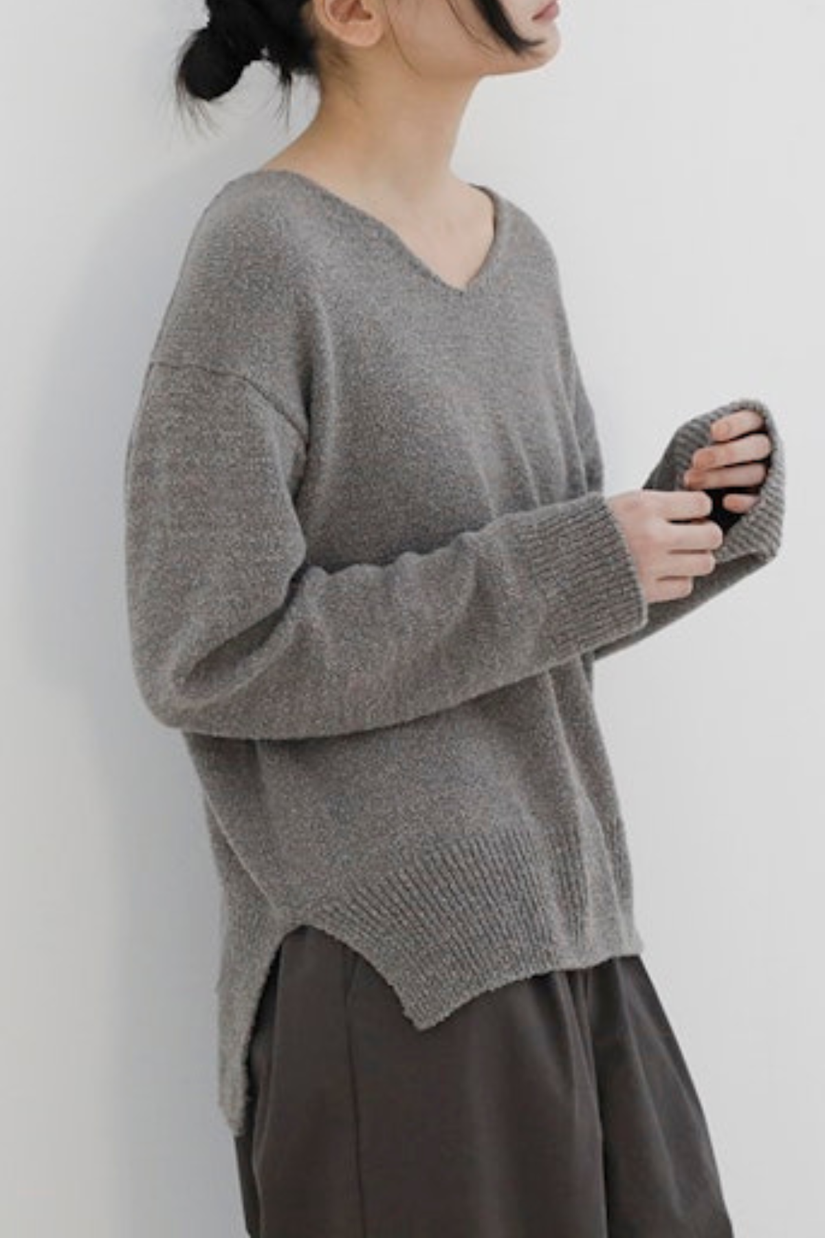 WOOL ALPACA PULLOVER